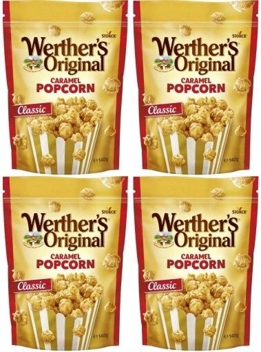 Готовий до їжі попкорн "werther's Original" 140 карамельний сет 140г шт. 140г De від компанії Інтернет-магазин EconomPokupka - фото 1