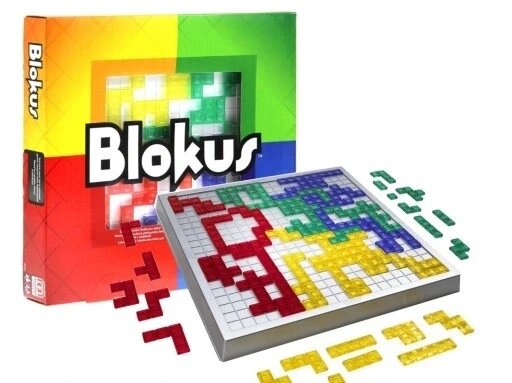 Гра Mattel Blokus Bjv44 сімейна гра від компанії Інтернет-магазин EconomPokupka - фото 1