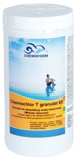 Гранули хлору Chemoform 1 кг шокова дія T65 для басейну від компанії Інтернет-магазин EconomPokupka - фото 1