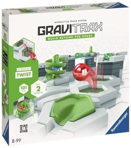 Gravitrax набір дій Twist 225767 Ravensburger логічний Action-set стартовий набір від компанії Інтернет-магазин EconomPokupka - фото 1