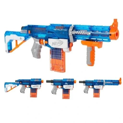 Гвинтівка Nerf Elite Modulus Retaliator 4в1 A4916 від компанії Інтернет-магазин EconomPokupka - фото 1