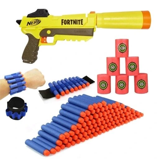 Hasbro Fortnite Sp-l Nerf Elite Dart Blaster + аксесуари стрілка для голу E6717 від компанії Інтернет-магазин EconomPokupka - фото 1