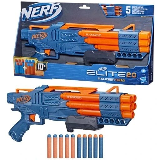 Hasbro Nerf Elite 2.0 викидач Ranger Pd-5 F4186 Shotgun стрілки від компанії Інтернет-магазин EconomPokupka - фото 1