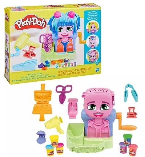 Hasbro пластилін Play-doh стиліст зачісок салон перукарня F8807 від компанії Інтернет-магазин EconomPokupka - фото 1