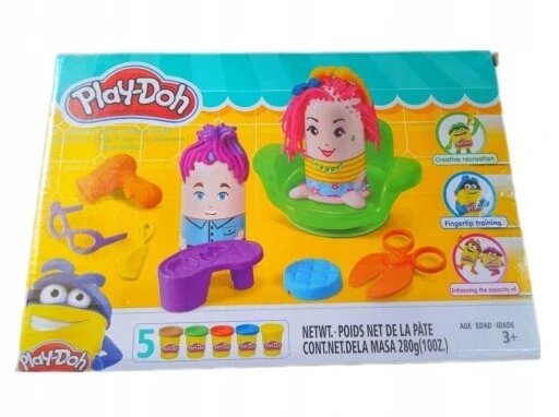 Hasbro Play-doh Castry Line перукарська студія + аксесуари 5 шт Doh F1260 Fryzjer від компанії Інтернет-магазин EconomPokupka - фото 1