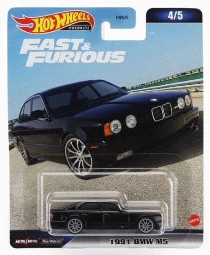 Hot Wheels Premium Fast And Furious іграшковий автомобіль Bmw M5 Hkd28 & 1991 Hnw46 від компанії Інтернет-магазин EconomPokupka - фото 1