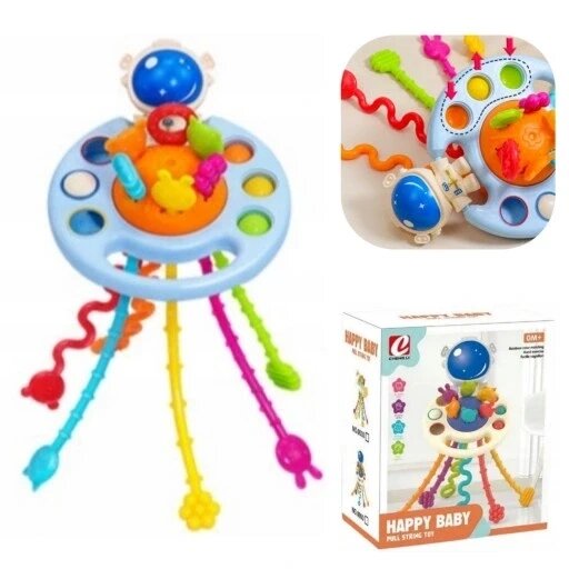 Іграшка для дітей, прорізувач Montessori Pull String Toy Bfsensoryczne від компанії Інтернет-магазин EconomPokupka - фото 1