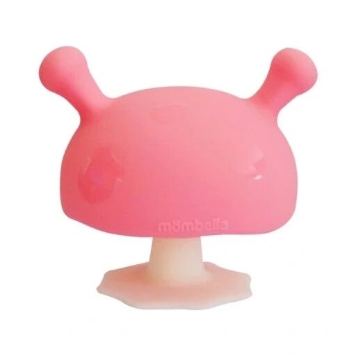 Іграшка-прорізувач для зубів Mombella Mushroom Pink від компанії Інтернет-магазин EconomPokupka - фото 1