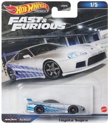 Іграшкова машина Hot Wheels Premium форсаж Toyota Supra Hkd25 Fast & Furious Hnw46 від компанії Інтернет-магазин EconomPokupka - фото 1