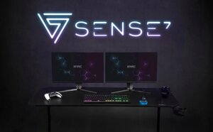 Ігровий стіл Sense7 140 шт. 75 60 см для комп'ютера додаткові аксесуари 140x60x75