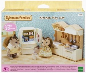 Іграшкова дачна кухня з холодильником заміська Sylvanian Families 5341 Epoch