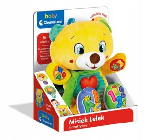 Іграшка ведмежик 30 см Clementoni 6 + інтерактивний ведмедик лелець 50704