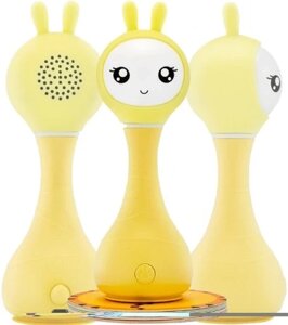 Інтерактивне жовте брязкальце Alilo Smarty Bunny Al-r1-p-pl N01/20