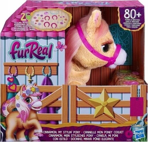 Інтерактивний поні Hasbro Furreal Cinnamon My Stylin' Pony 35 см "кориця" F4395 від компанії Інтернет-магазин EconomPokupka - фото 1