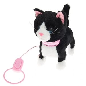 Інтерактивний Smiki кошеня дейзі чорна з повідком Smi06546