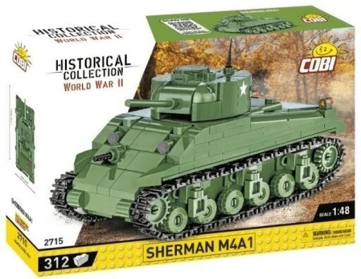 Історична колекція танк Sherman Cobi 2715 другої світової війни від компанії Інтернет-магазин EconomPokupka - фото 1