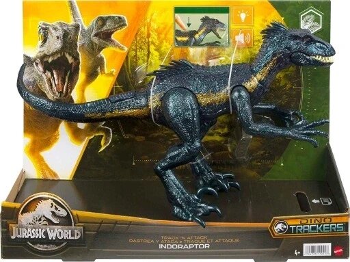 Jurassic World Indoraptor фігурка Hky11 Jurassic World Dinosaur Light Hky12 Mattel від компанії Інтернет-магазин EconomPokupka - фото 1