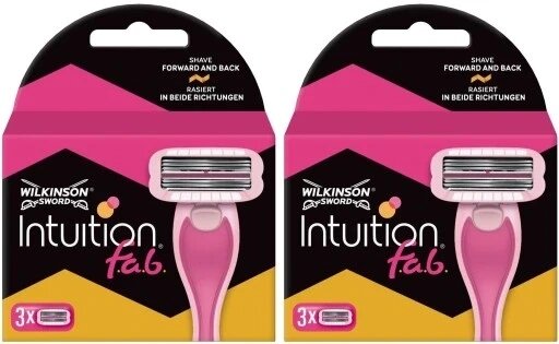 Картриджі для станків Wilkinson Sword Intuition 3 шт. 6x F. a.b від компанії Інтернет-магазин EconomPokupka - фото 1