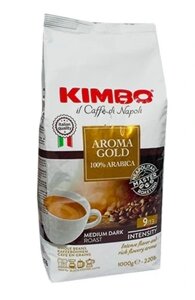 Кава Kimbo Aroma Gold в зернах 1 кг
