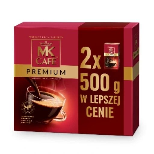 Кава мелена MK Cafe Premium 1 кг 1000 г від компанії Інтернет-магазин EconomPokupka - фото 1