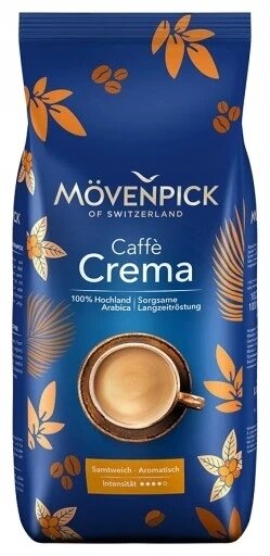 Кава Movenpick Caffe Crema в зернах 1000 г від компанії Інтернет-магазин EconomPokupka - фото 1