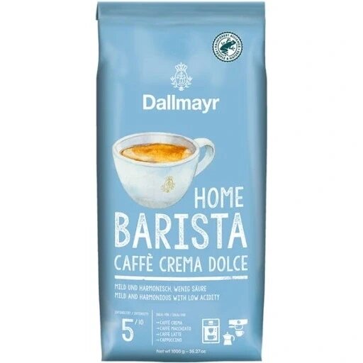 Кава в зернах Dallmayr Home Barista Caffe Crema Dolce 1 кг від компанії Інтернет-магазин EconomPokupka - фото 1