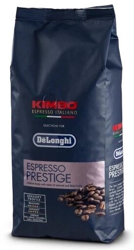 Кава в зернах Kimbo Delonghi Espresso Prestige 1000 г 1 кг від компанії Інтернет-магазин EconomPokupka - фото 1