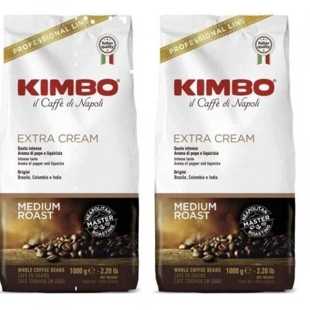 Кава в зернах Kimbo Espresso Bar Extra Crema 2кг від компанії Інтернет-магазин EconomPokupka - фото 1