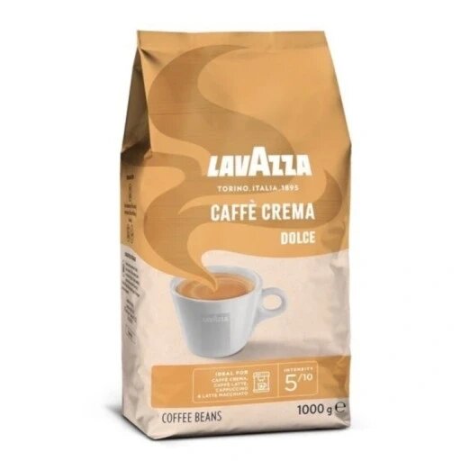 Кава в зернах Lavazza Caffe Crema arabica 1 кг від компанії Інтернет-магазин EconomPokupka - фото 1