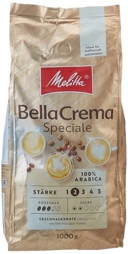 Кава в зернах Melitta Bella Crema Speciale 1 кг від компанії Інтернет-магазин EconomPokupka - фото 1