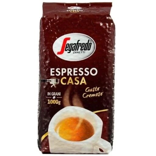 Кава в зернах Segafredo Espresso Casa 1000 г від компанії Інтернет-магазин EconomPokupka - фото 1