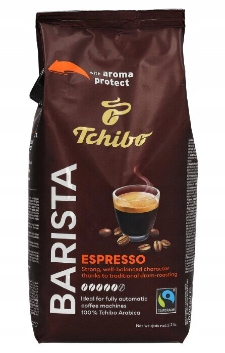 Кава в зернах Tchibo Barista Espresso 1000 г від компанії Інтернет-магазин EconomPokupka - фото 1