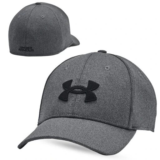 Кепка з козирком Under Armour сірого кольору розмір M/l бейсболкова спортивна 1376700-003 від компанії Інтернет-магазин EconomPokupka - фото 1