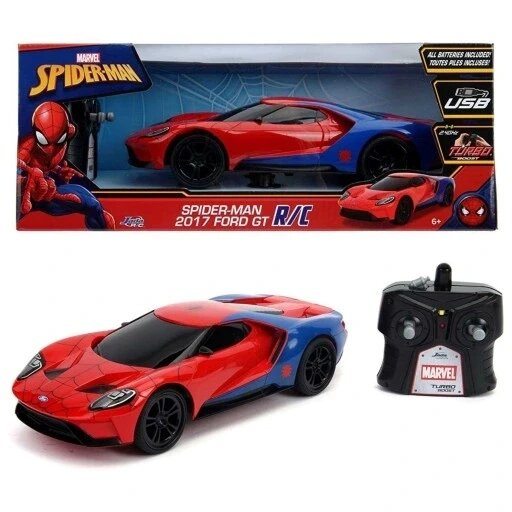 Керований автомобіль Jada Toys 253226002 Spider-man 2017 Ford Gt від компанії Інтернет-магазин EconomPokupka - фото 1