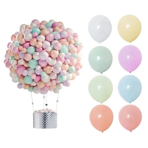 Класичні повітряні кулі Partydeco Strong Pastel Mix 30 см 50 штук 100 пастельних кульок 12" міцні аксесуари для дня від компанії Інтернет-магазин EconomPokupka - фото 1