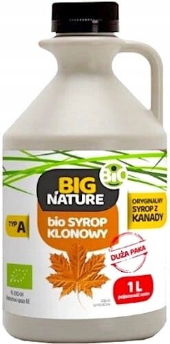 Кленовий сироп Big Nature 1000 мл біо з канади від різних брендів 1л від компанії Інтернет-магазин EconomPokupka - фото 1