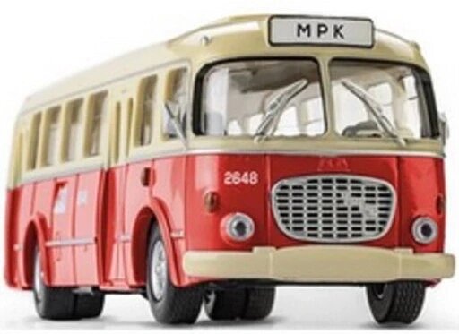 Колекція автобусів PRL Jelcz 272 Mex 1 : 43 червоний від компанії Інтернет-магазин EconomPokupka - фото 1