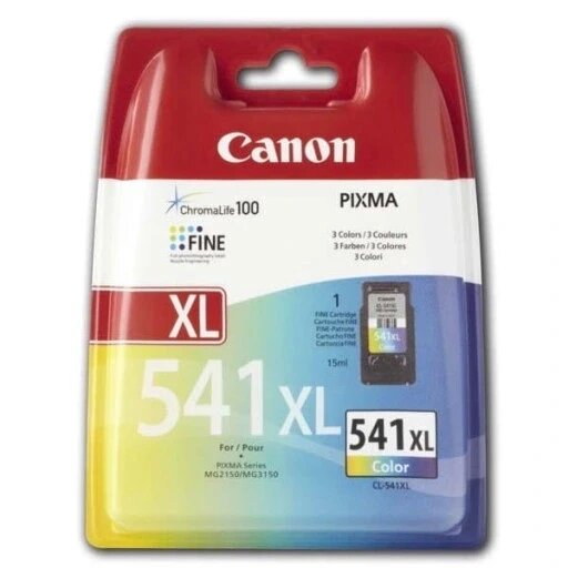Кольоровий оригінальний чорнильний картридж Canon CL541 CL541XL від компанії Інтернет-магазин EconomPokupka - фото 1