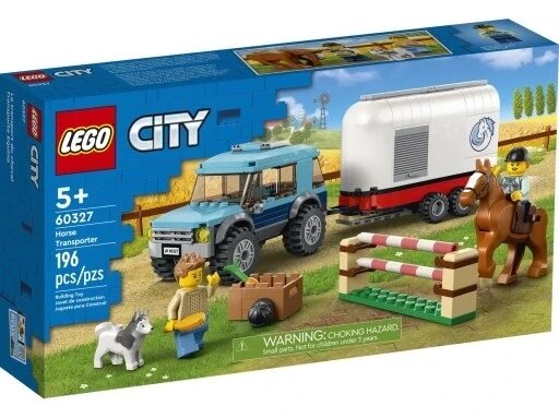 Конструктор LEGO City 60327 Причіп для коней від компанії Інтернет-магазин EconomPokupka - фото 1