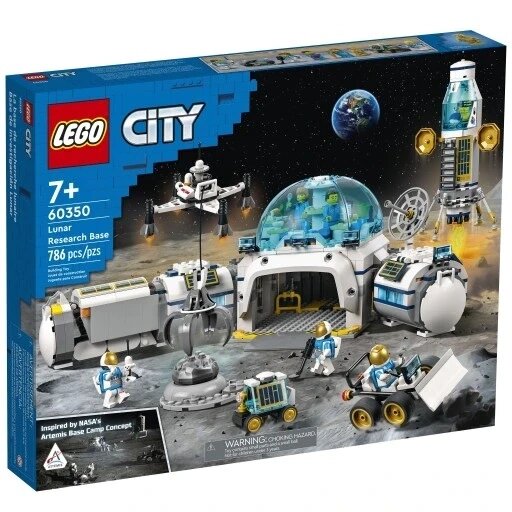 Конструктор LEGO City 60350 Станція дослідження Місяця від компанії Інтернет-магазин EconomPokupka - фото 1