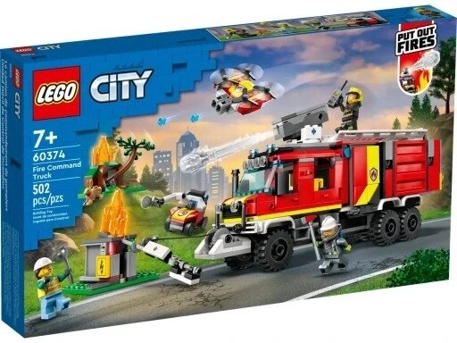 Конструктор LEGO City 60374 Позашляховик пожежної частини від компанії Інтернет-магазин EconomPokupka - фото 1