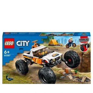 Конструктор LEGO City 60387 Пригоди на позашляховику 4x4