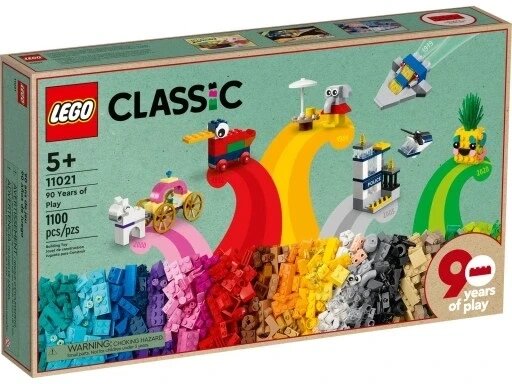 Конструктор LEGO Classic 11021 90 років розваг від компанії Інтернет-магазин EconomPokupka - фото 1