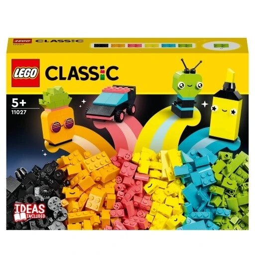 Конструктор LEGO Classic 11027 Творча гра з неоновими кольорами від компанії Інтернет-магазин EconomPokupka - фото 1