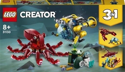 Конструктор LEGO Creator 3в1 31130 Пошуки затонулого скарбу від компанії Інтернет-магазин EconomPokupka - фото 1