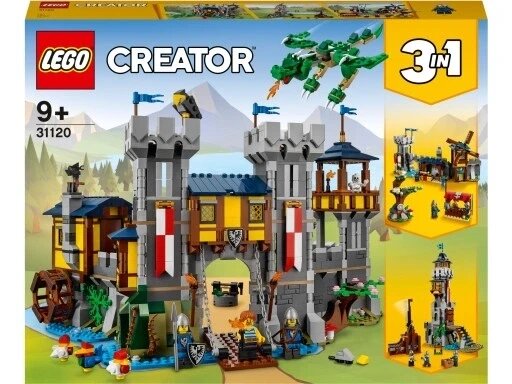 Конструктор LEGO Creator 3в1 Середньовічний замок 31120 від компанії Інтернет-магазин EconomPokupka - фото 1