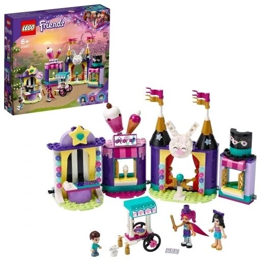 Конструктор LEGO Friends 41687 Чарівні виставкові стенди Magic Fairground Stands від компанії Інтернет-магазин EconomPokupka - фото 1