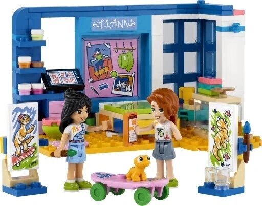 Конструктор LEGO Friends 41739 Кімната Ліанн від компанії Інтернет-магазин EconomPokupka - фото 1