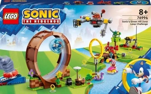 Конструктор LEGO Їжак Соник 76994 Зона зеленого пагорба Соника Sonic Green Hill Loop Challenge від компанії Інтернет-магазин EconomPokupka - фото 1