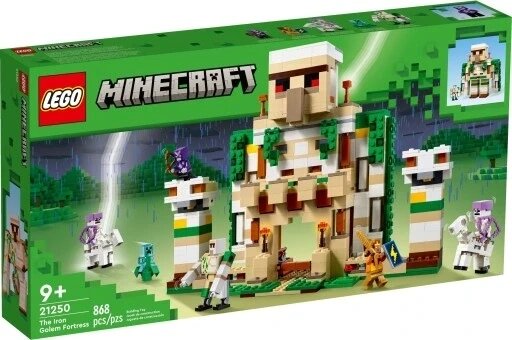 Конструктор LEGO Minecraft 21250 Фортеця Залізного Голема від компанії Інтернет-магазин EconomPokupka - фото 1